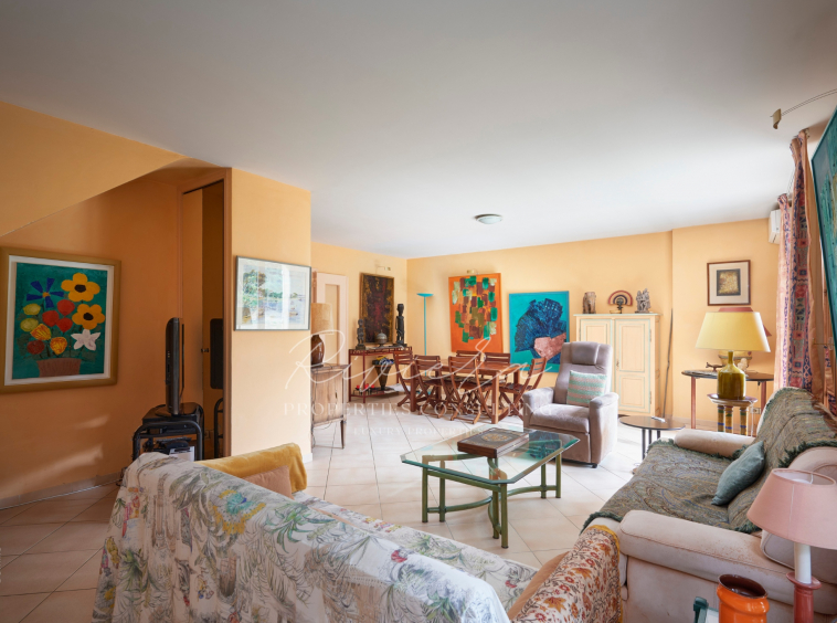 semi-detached villa - Cap d'Antibes - lounge
