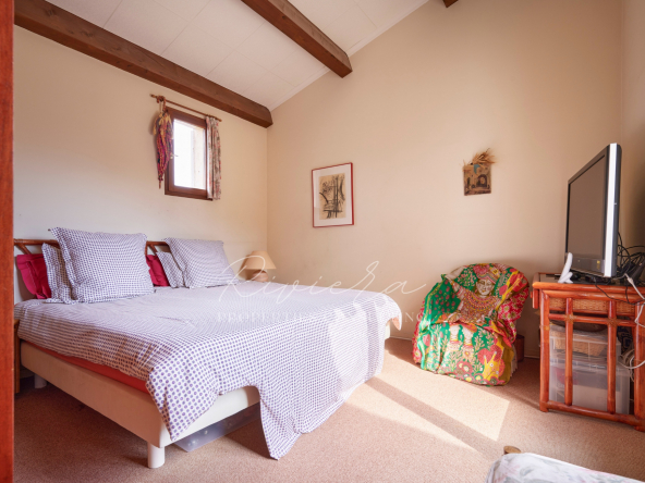 semi-detached villa - Cap d'Antibes - second bedroom