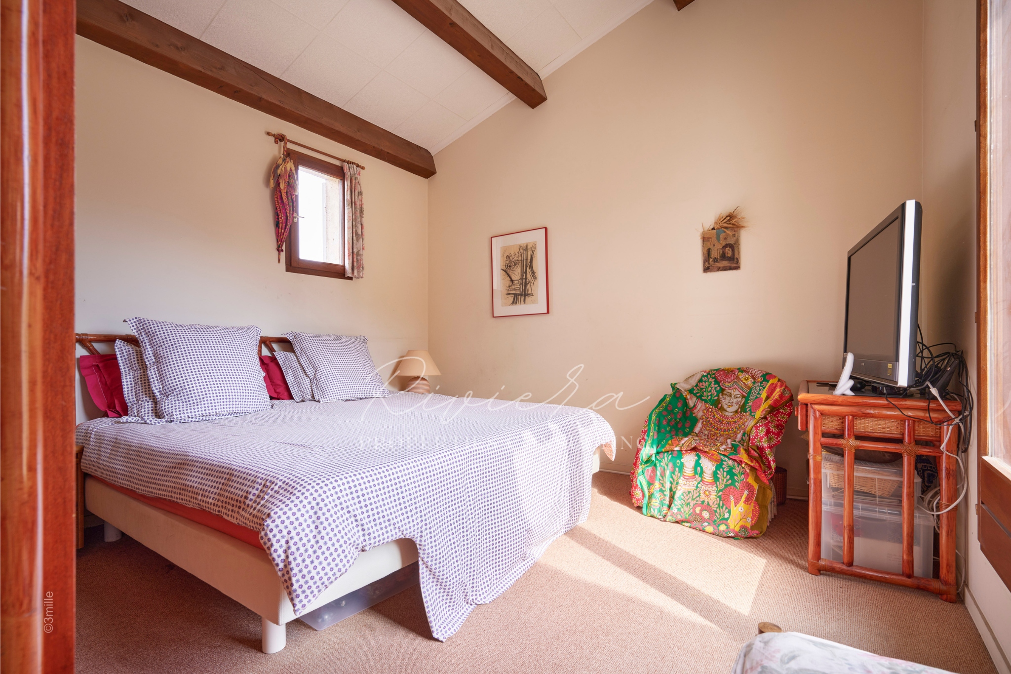 semi-detached villa - Cap d'Antibes - second bedroom