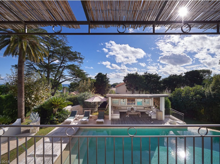 Villa Cap d'Antibes - terrace view