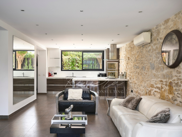 4 bedroom villa - Cap d'Antibes - living room