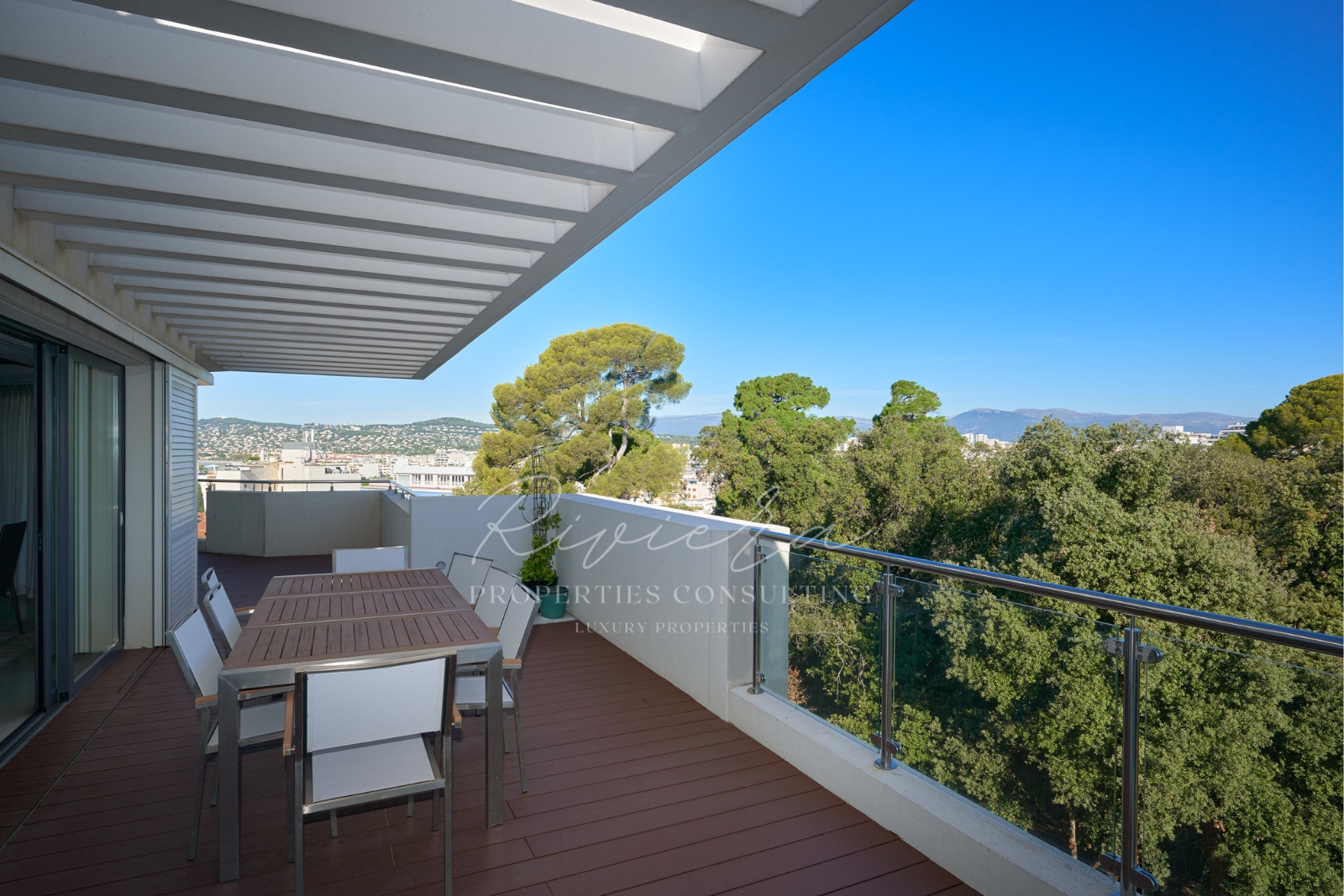 Stunning penthouse within a luxury residence - Cap d'Antibes - terrace