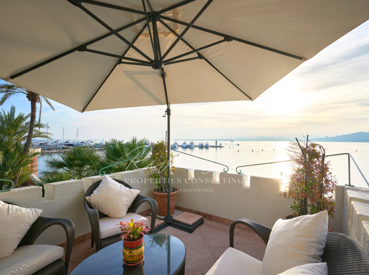 Waterfront property - Cap d'Antibes - terrace